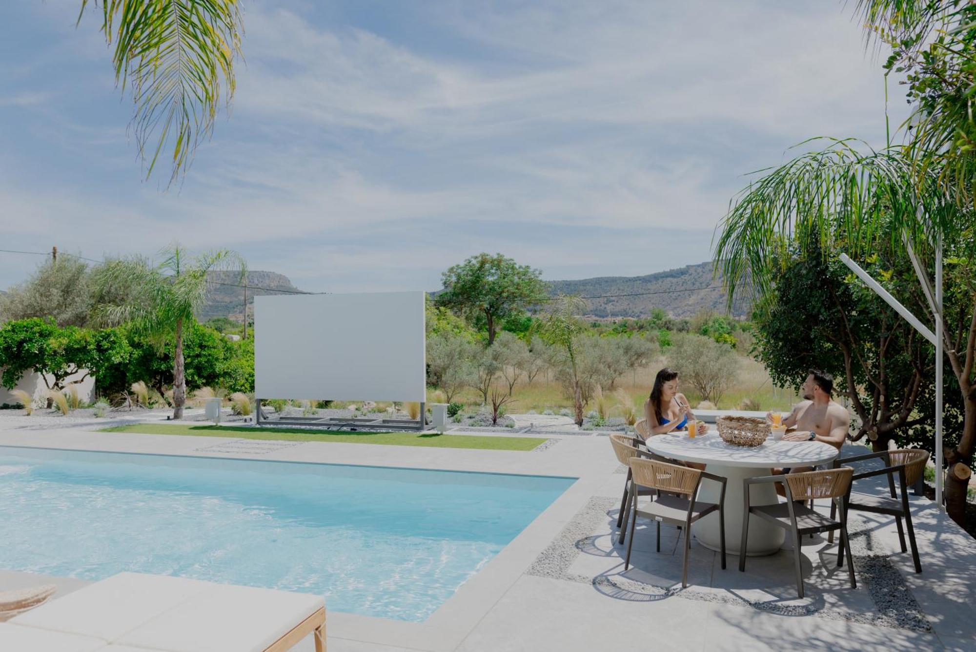 Nafplio Blue Topaz Poolside Villa Ngoại thất bức ảnh