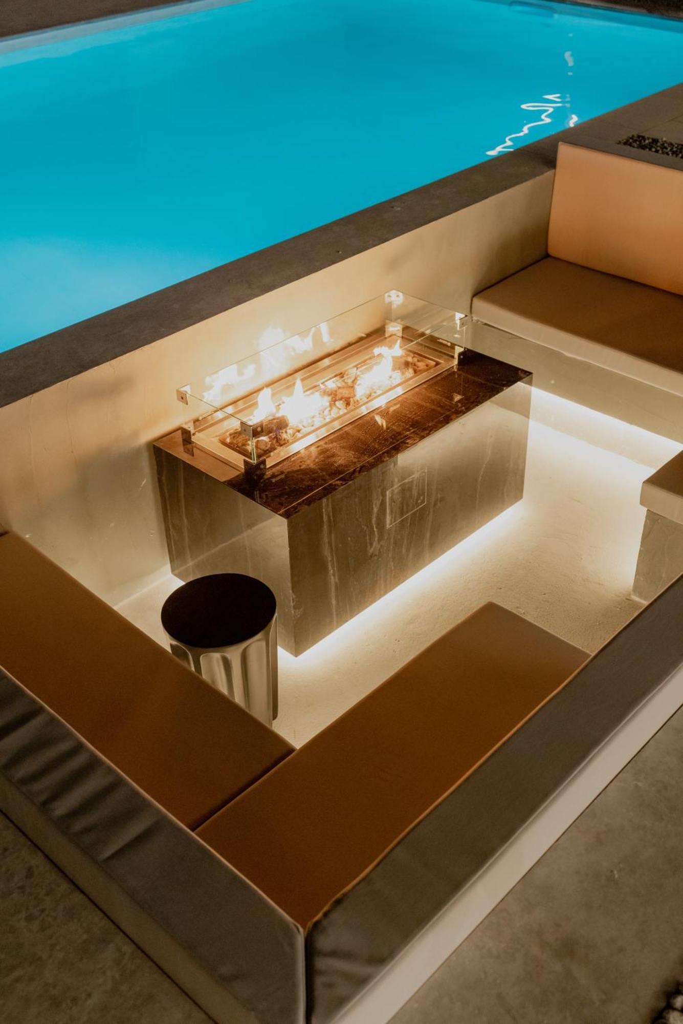 Nafplio Blue Topaz Poolside Villa Ngoại thất bức ảnh