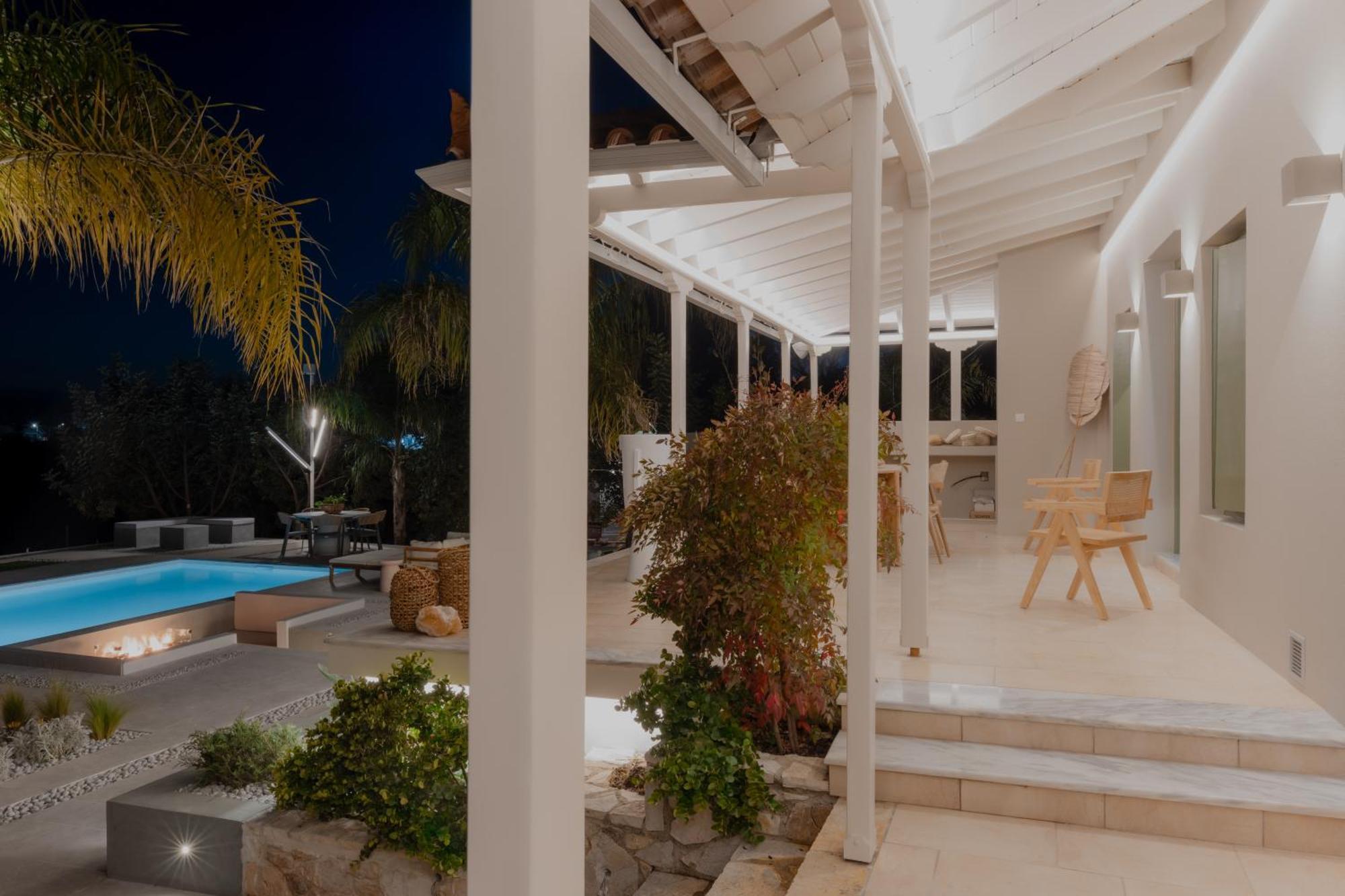Nafplio Blue Topaz Poolside Villa Ngoại thất bức ảnh